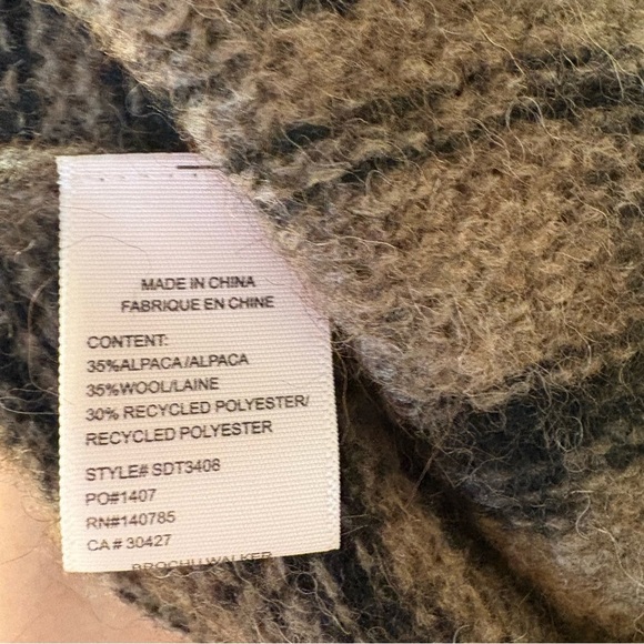 Brochu Walker Alpaca Blend Dutton Sweater - Tawny Spacedye - Picture 5 of 5